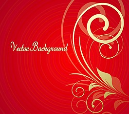 absatract金色花假日的旗幟