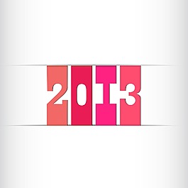 2013新年快樂(lè)的程式化的背景