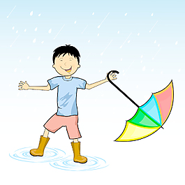 壞天氣季節(jié)概念有雨