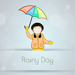 壞天氣季節(jié)概念有雨