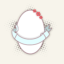 時(shí)尚的絲帶或旗幟背景設(shè)計(jì)