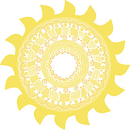 典型的太陽