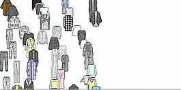 各類服裝款式圖圖片