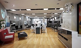 時(shí)尚美發(fā)店模型