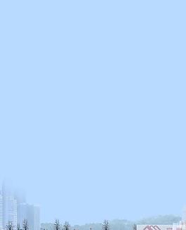 人影城市景觀模板