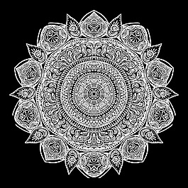 花邊圖案裝飾輪