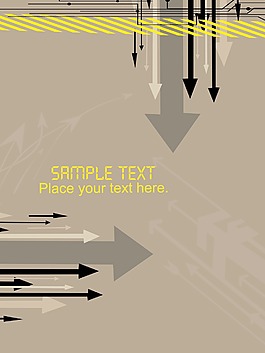 背景矢量箭頭