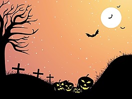 可怕的背景說明的萬圣節(jié)