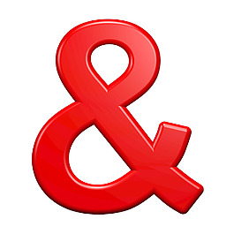 從紅色塑料字母一個字母集白色隔離