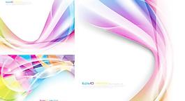 豐富多彩的動(dòng)態(tài)線矢量素材