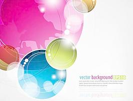 抽象的動(dòng)態(tài)元素矢量素材05