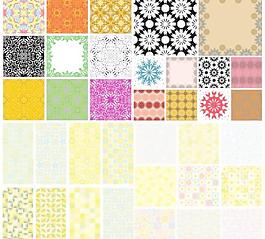 可爱的可爱的背景矢量素材品种