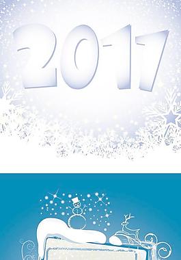 2011的圣誕節(jié)雪花背景