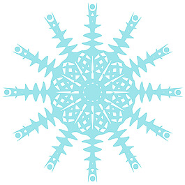 原来雪花白