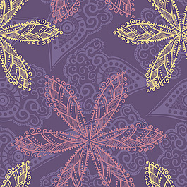 花無(wú)休止的花卉圖案的無(wú)縫模式的無(wú)縫紋理可用于墻紙
