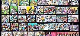 外國(guó)人物插畫矢量38模型材料