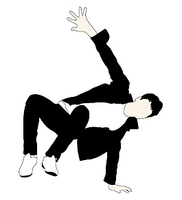 行動的男孩