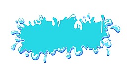 老式的飛濺矢量banner