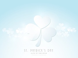 ST幸福patrciks日慶祝活動的傳單