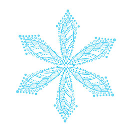 原始向量的雪花