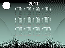 日歷的新年2011