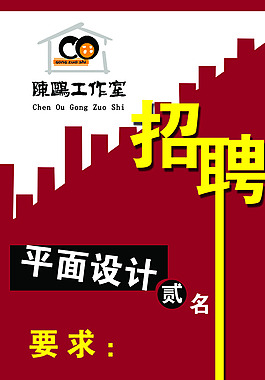 招聘海報
