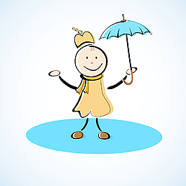 壞天氣季節(jié)概念有雨