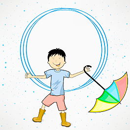 壞天氣季節(jié)概念有雨