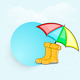 壞天氣季節(jié)概念有雨
