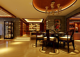 餐厅模型