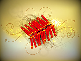 美麗的背景照明鞭炮印度社區(qū)的節(jié)日排燈節(jié)或排燈節(jié)在印度