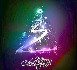 創(chuàng)意的圣誕樹矢量素材18