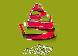 矢量創(chuàng)意的圣誕樹(shù)矢量素材19