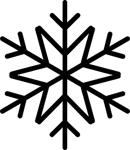 觀賞雪花矢量