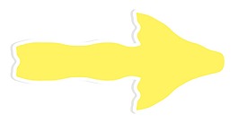 黃色的箭頭設(shè)計(jì)