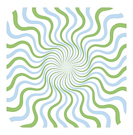 涡流色的阳光