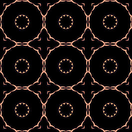 復古的圖案裝飾