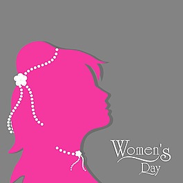 三八婦女節(jié)慶祝賀卡設計