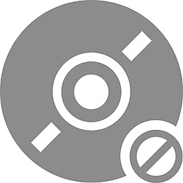 盤靜音字形圖標