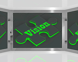 在屏幕上顯示的預測視野