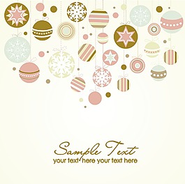 復(fù)古的圣誕飾品