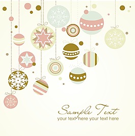 復(fù)古的圣誕飾品