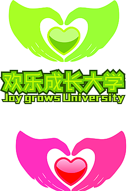 手拿愛心logo