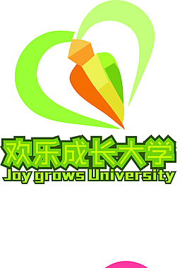 人物與心形logo