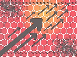 美麗的垃圾影響箭頭主題結(jié)構(gòu)