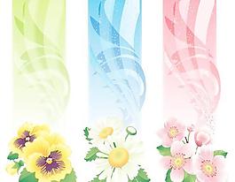 花旗矢量抽象艺术背景