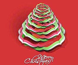創(chuàng)意的圣誕樹矢量素材12