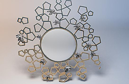 后現代鏡子3d