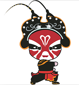 Q版京劇小人