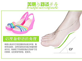 涼鞋分析圖